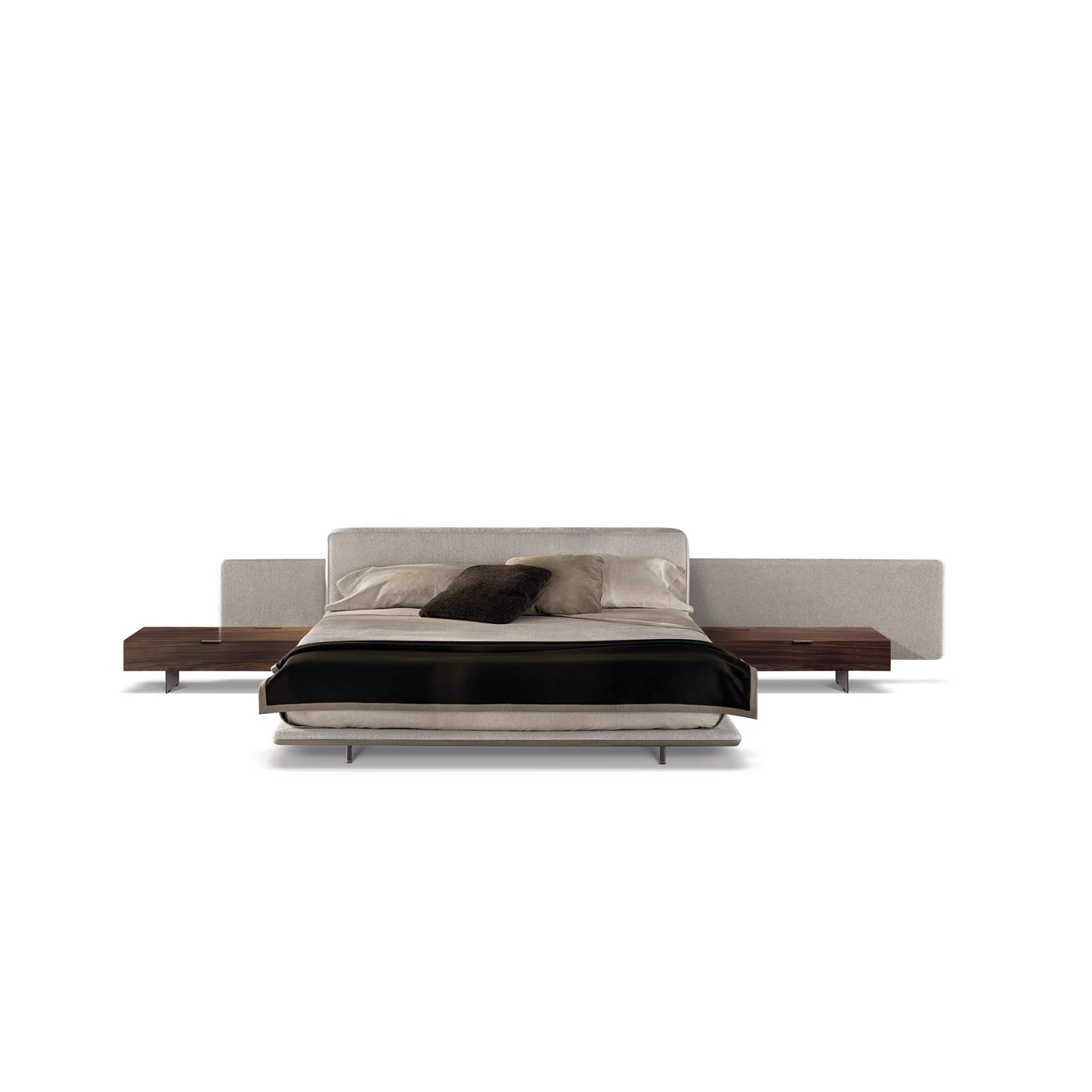 Кровать Horizonte Bed — Minotti, кожа