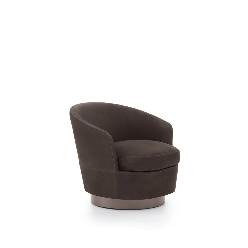Кресло Jacques — Minotti, кожа, фото 3