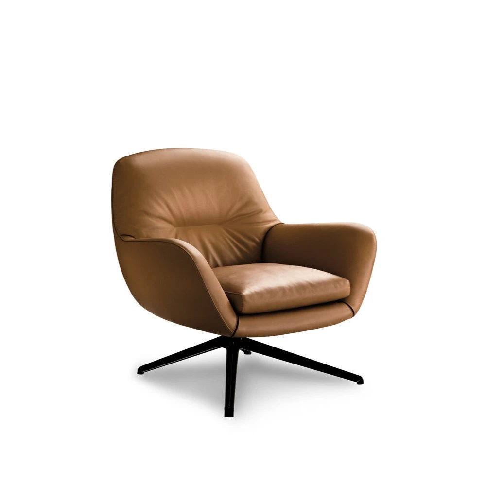 Кресло Jensen — Minotti, кожа, фото 2