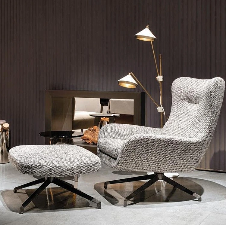 Кресло Jensen — Minotti, кожа, фото 5