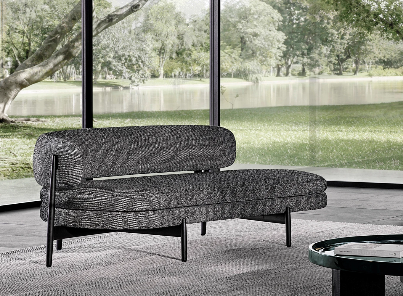 Диван Lars — Minotti, кожа, фото 3