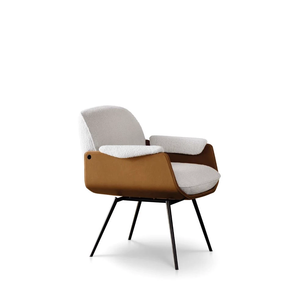 Стул Laurel "Dining" — Minotti, кожа