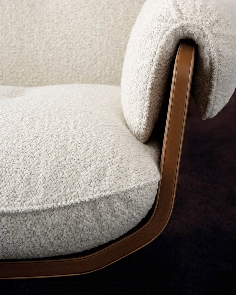 Кресло Laurel Leather — Minotti, кожа, фото 5