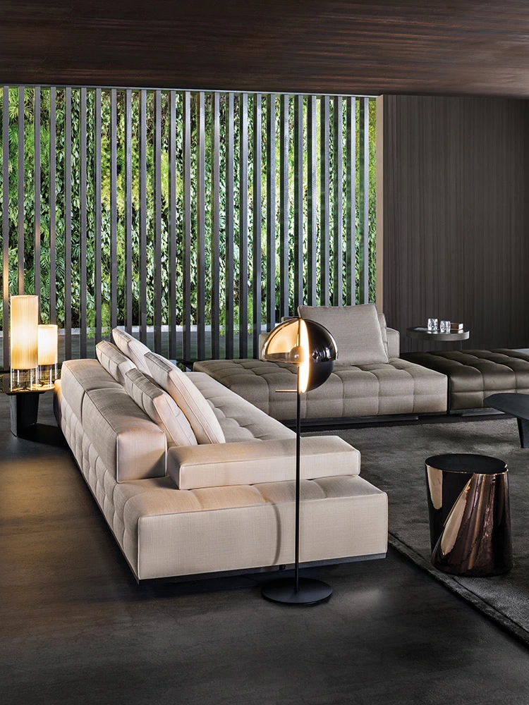 Диван Lawrence "Clan" — Minotti, кожа, фото 6