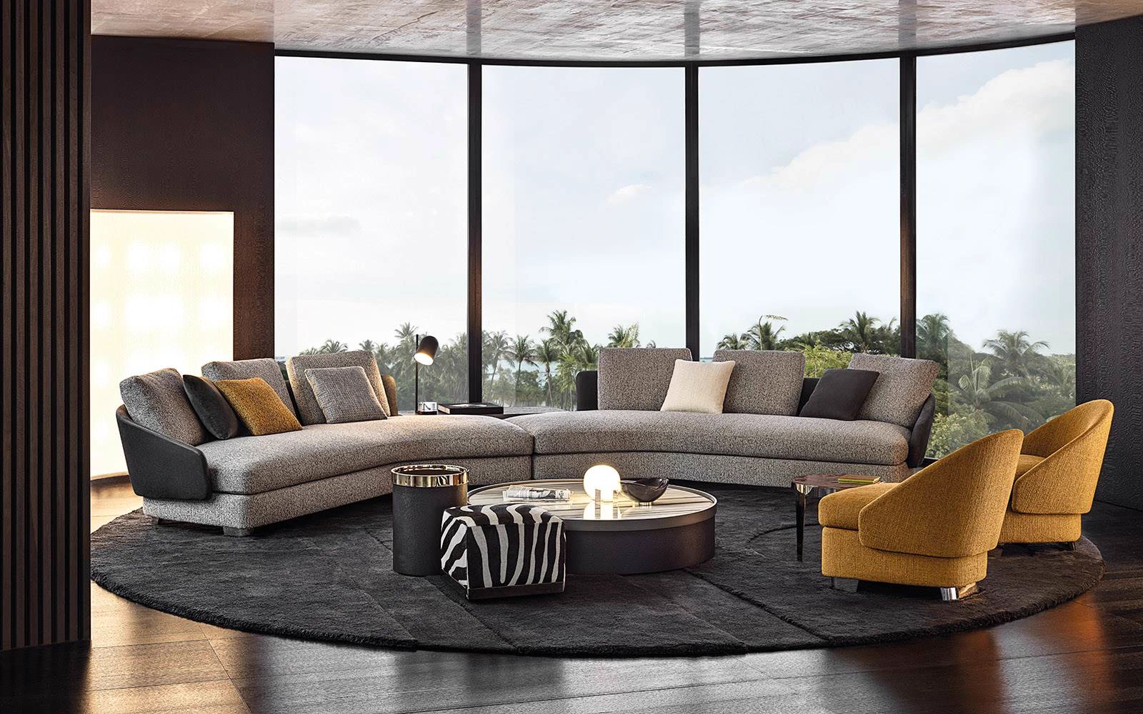 Диван Lawson — Minotti, кожа, фото 6