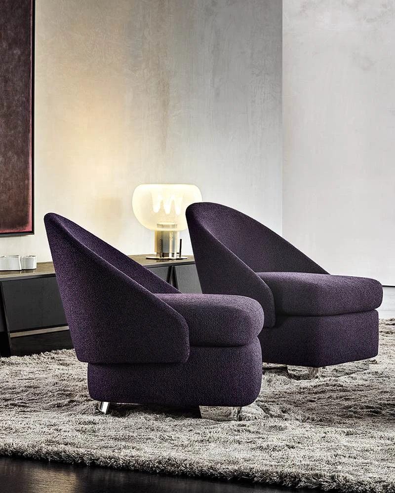 Кресло Lawson — Minotti, кожа, фото 4