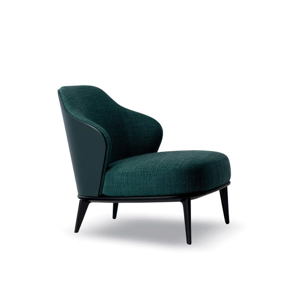 Кресло Leslie "Armchair — Minotti, кожа, фото 2