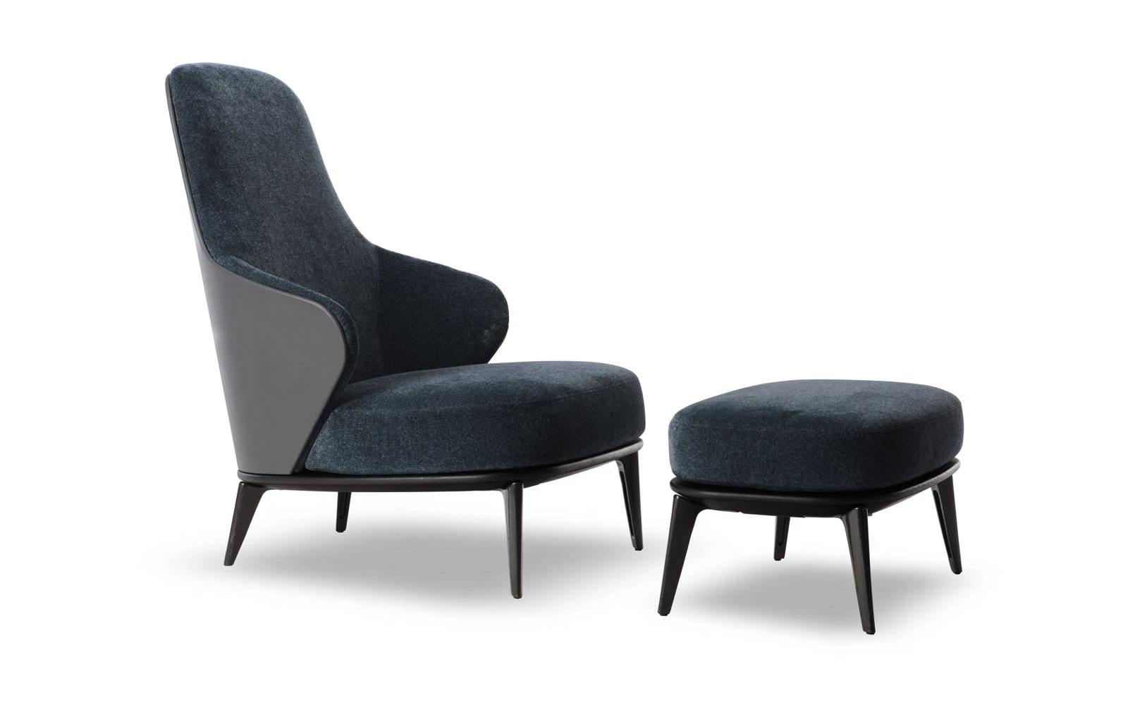 Кресло Leslie "Armchair — Minotti, кожа, фото 4