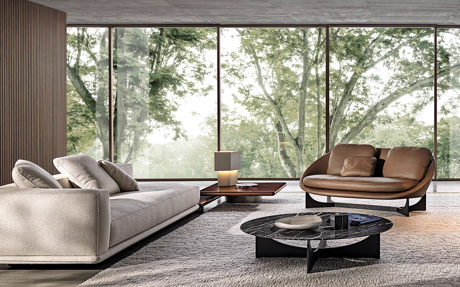 Диван Lido — Minotti, кожа, фото 3