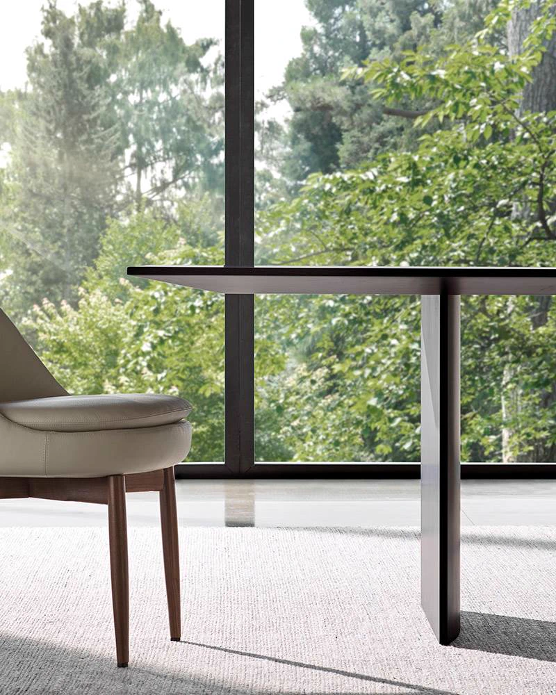 Стол Linha Fina — Minotti, дерево, фото 3