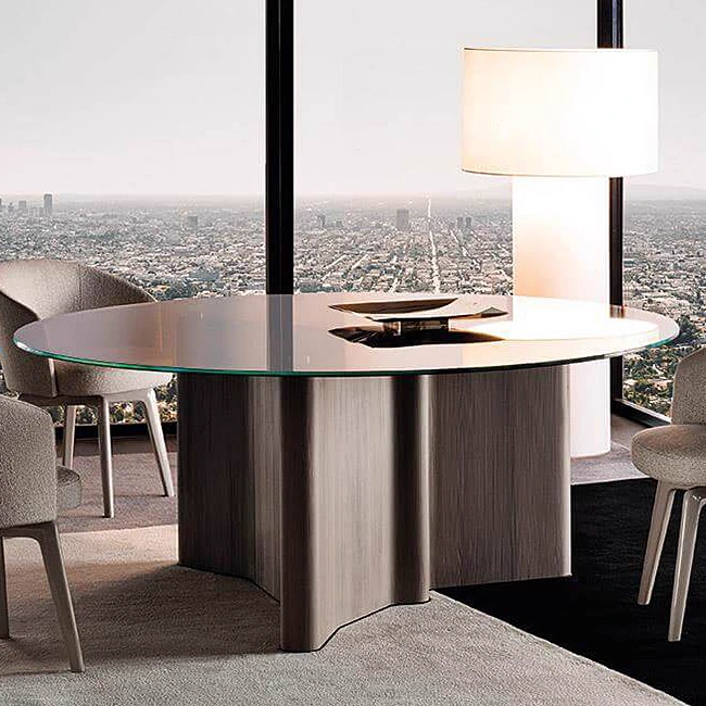 Стол Lou "Dining" — Minotti, мрамор, фото 4
