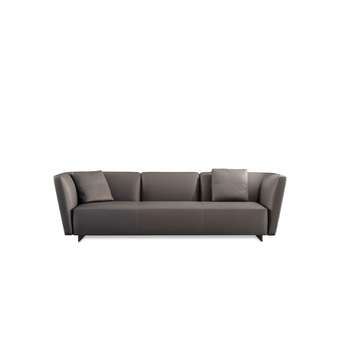 Каркас и наполнение: металл. Современный дизайн Диван Lounge Seymour — Minotti, кожа