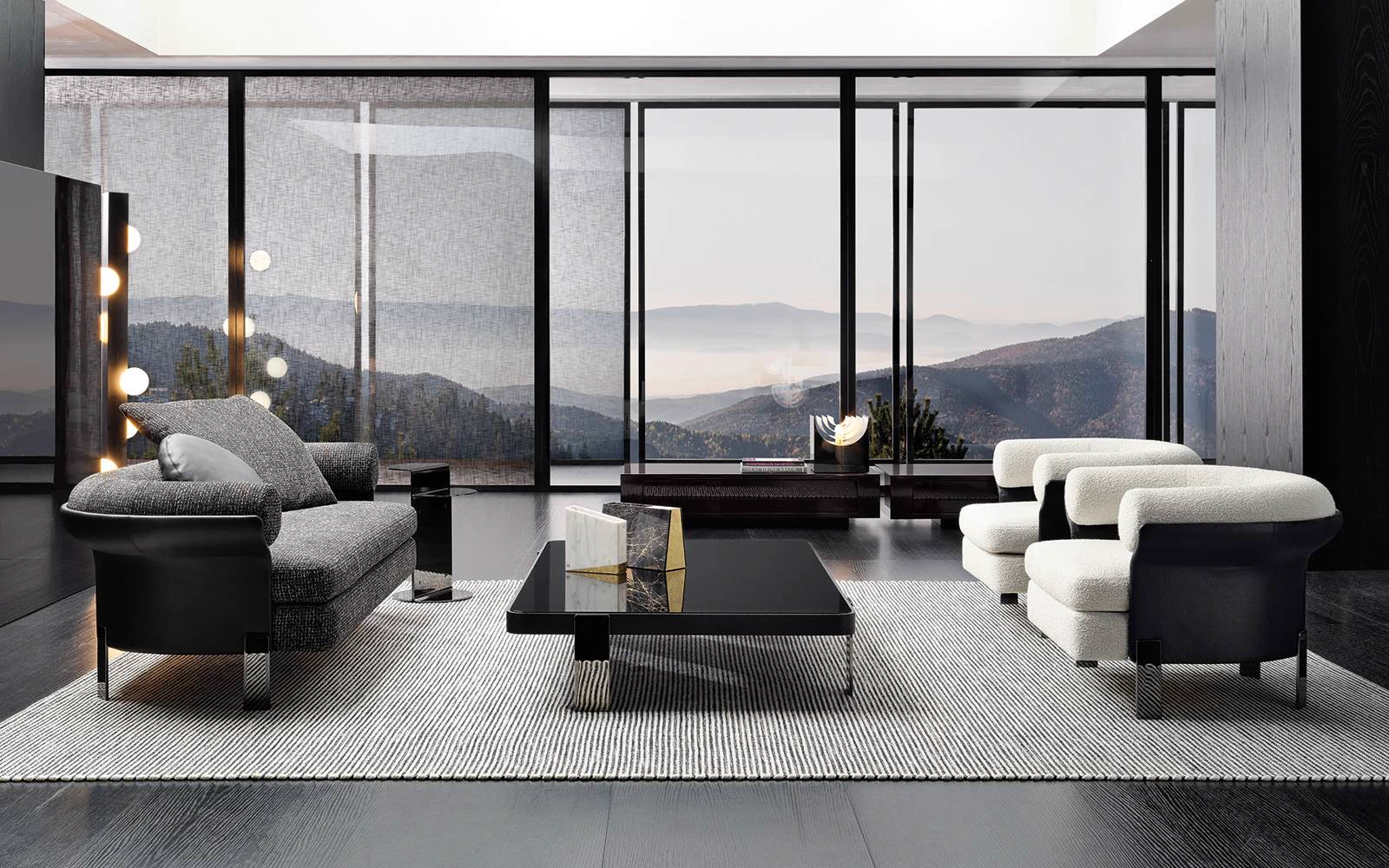 Диван Mattia — Minotti, кожа, фото 2