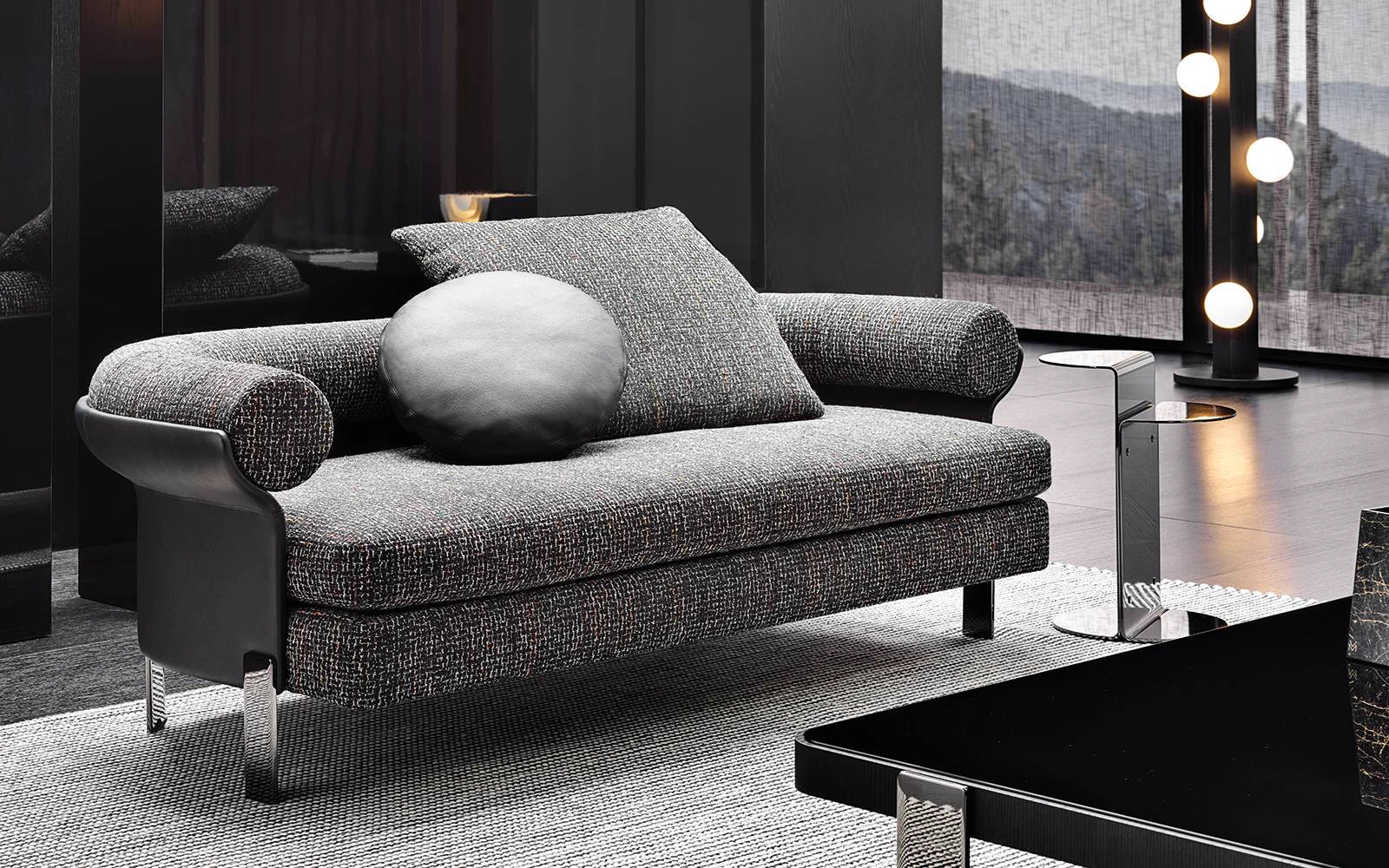 Диван Mattia — Minotti, кожа, фото 3