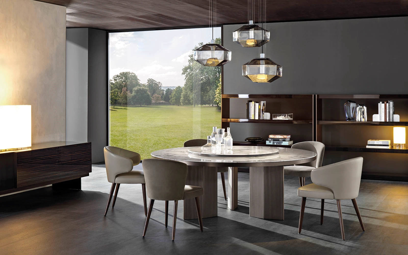 Стол Morgan Marble — Minotti, мрамор, фото 3