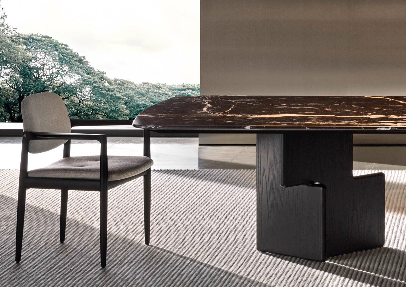 Стол Nico — Minotti, мрамор, фото 6