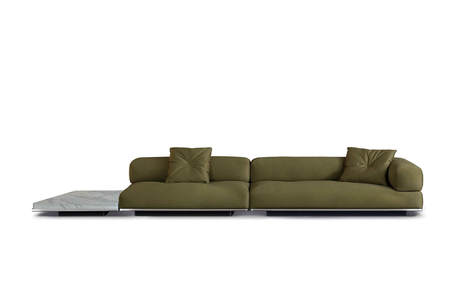 Диван Orion — Minotti, кожа, фото 2