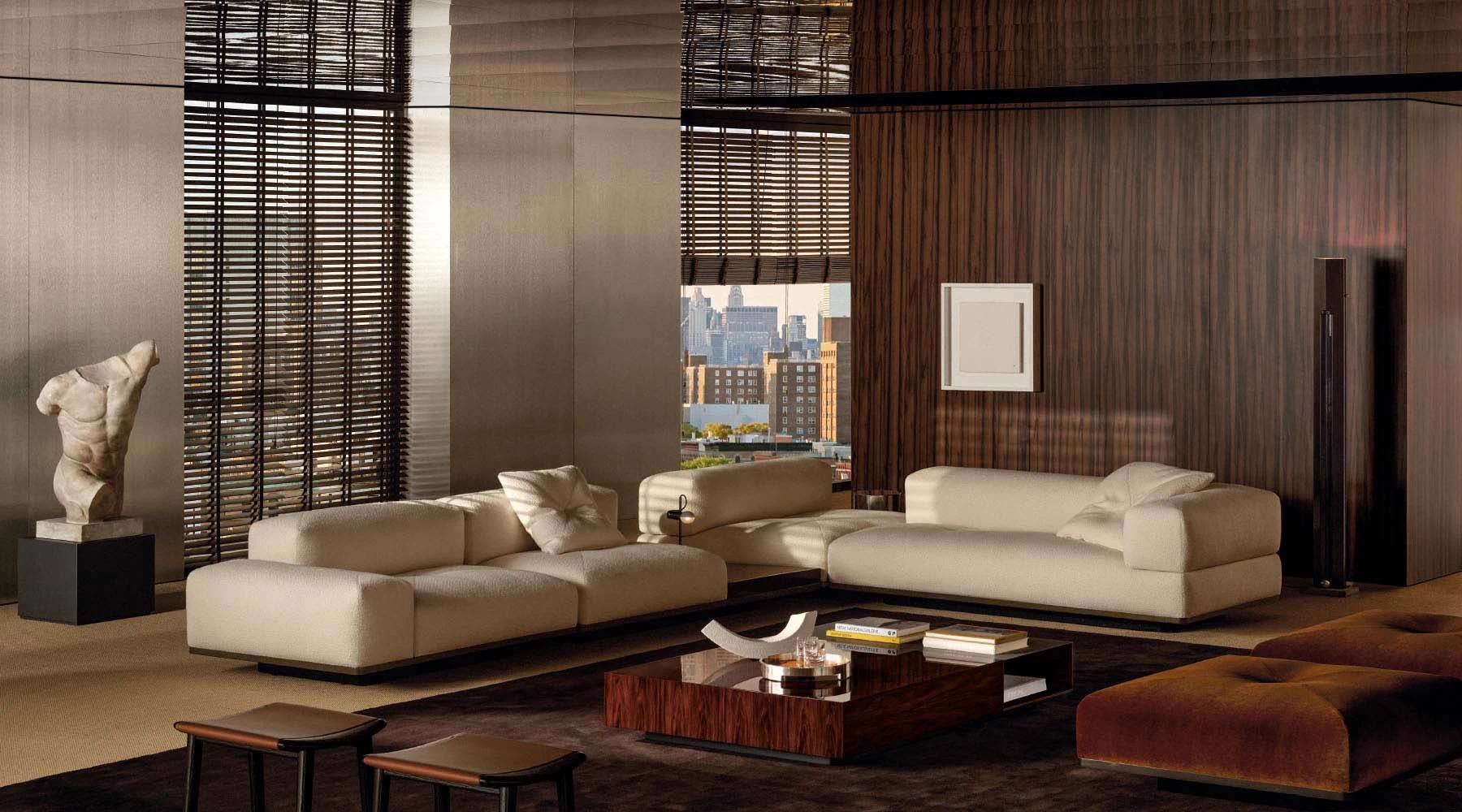 Диван Orion — Minotti, кожа, фото 6