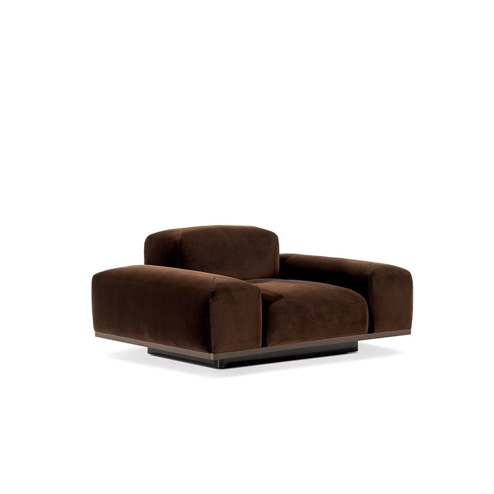 Кресло Orion — Minotti, кожа