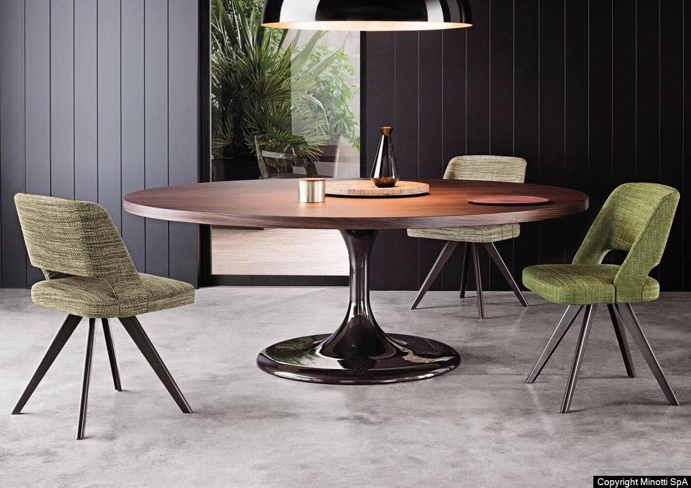Стул Owens — Minotti, кожа, фото 3