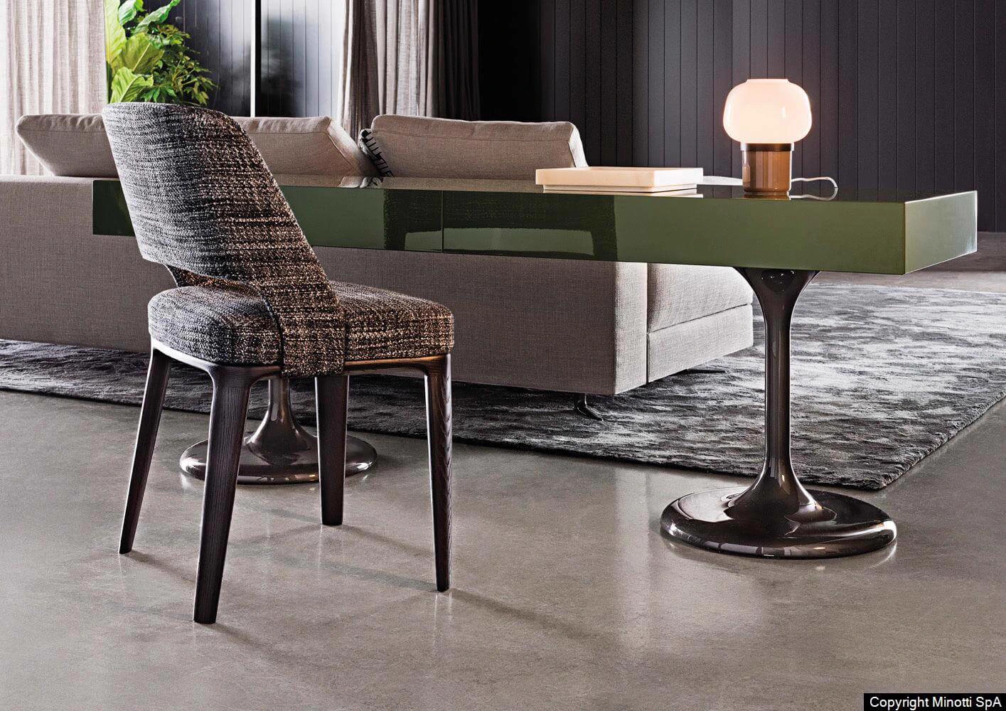 Стул Owens — Minotti, кожа, фото 4