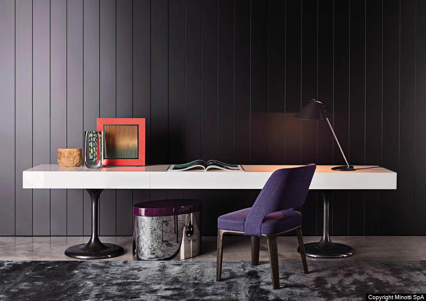 Стул Owens — Minotti, кожа, фото 6