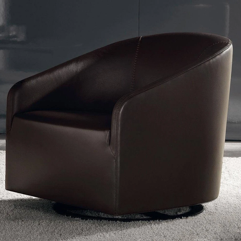 Кресло Portofino — Minotti, кожа, фото 3