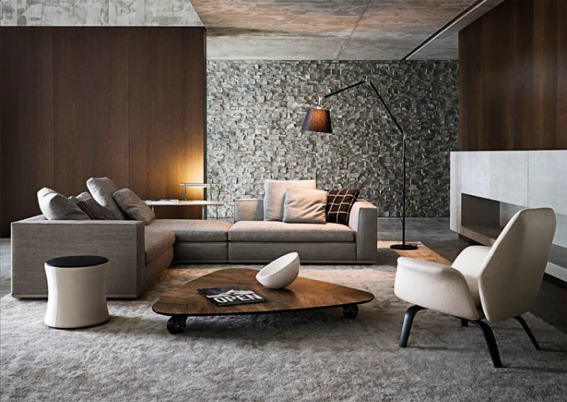 Диван Powell — Minotti, кожа, фото 3