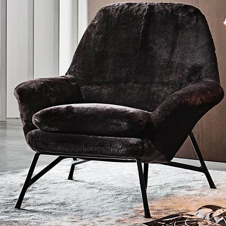 Кресло Prince — Minotti, кожа, фото 6