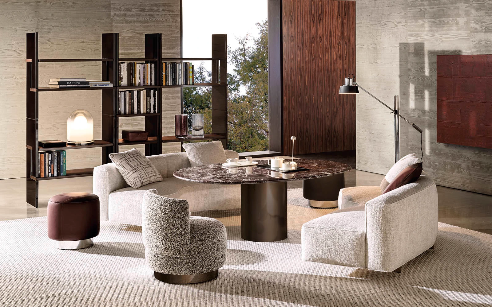 Стол Rayan — Minotti, мрамор, фото 2