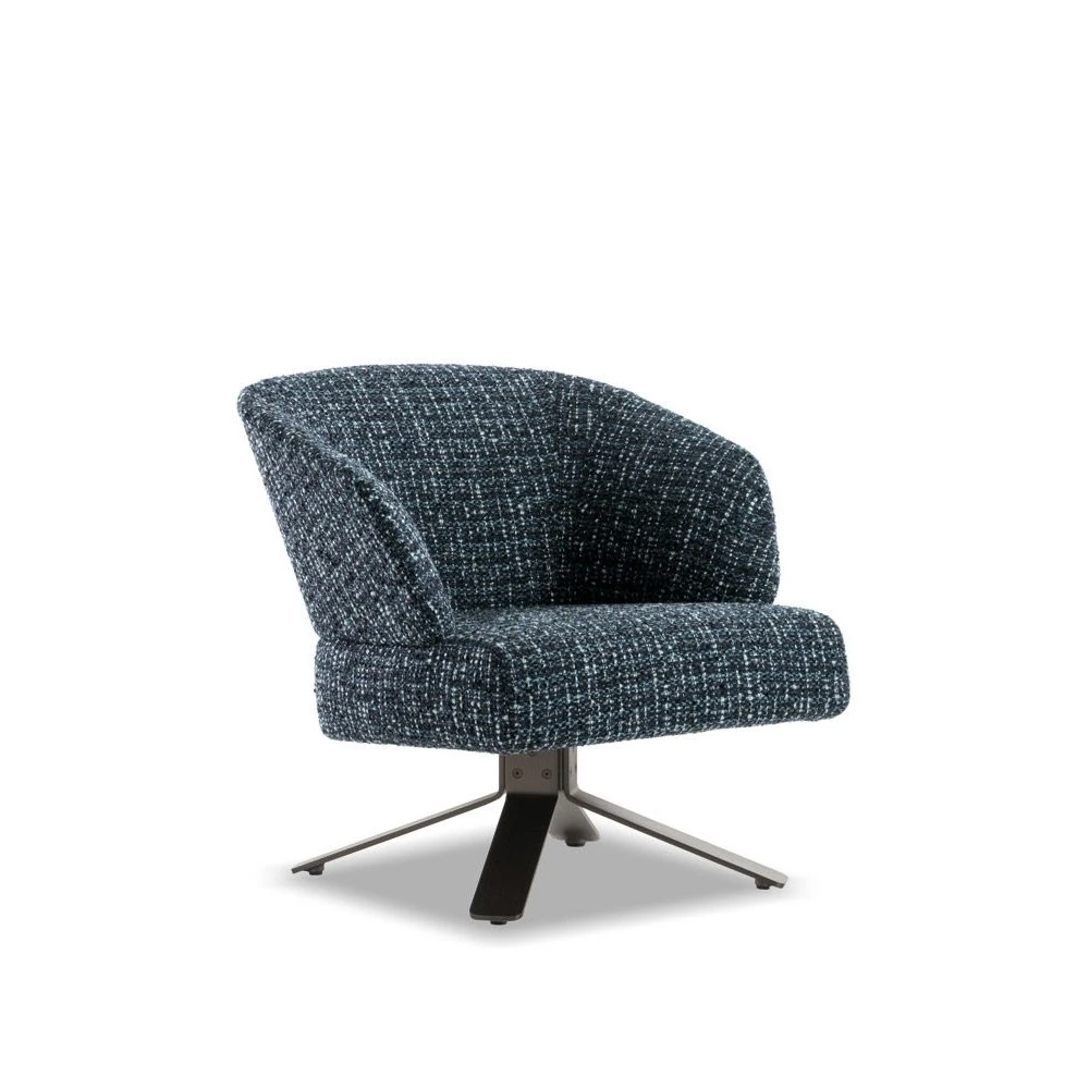 Кресло Reeves "Small" — Minotti, кожа, фото 2