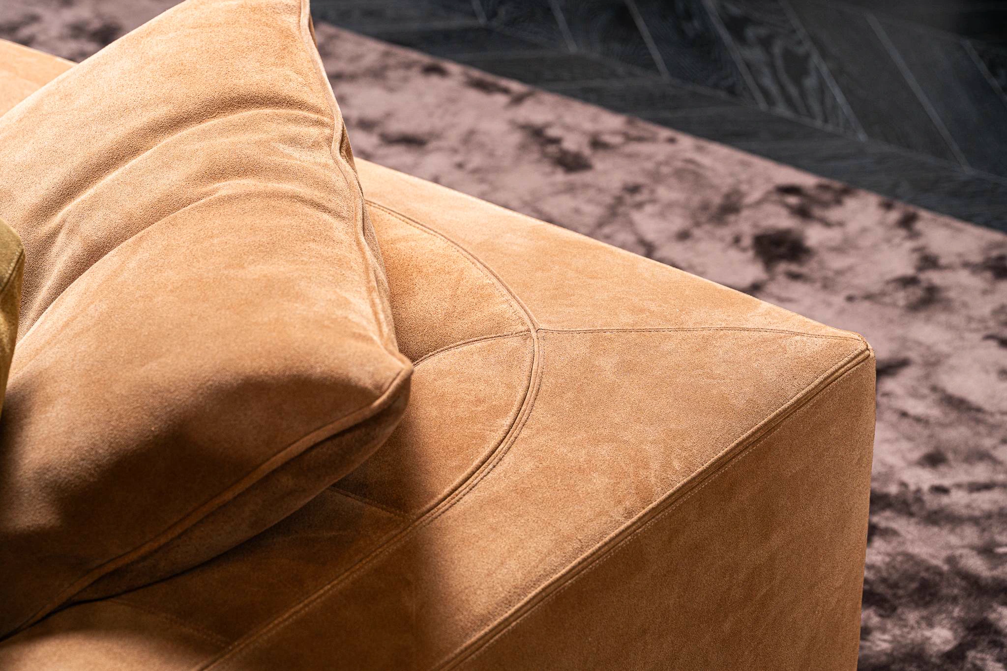 Лежанка Riley — Minotti, кожа, фото 4