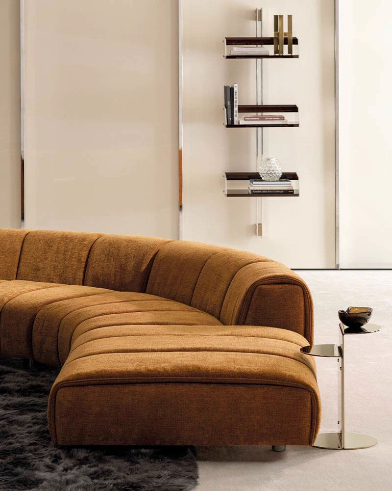 Диван Ruffle — Minotti, кожа, фото 5