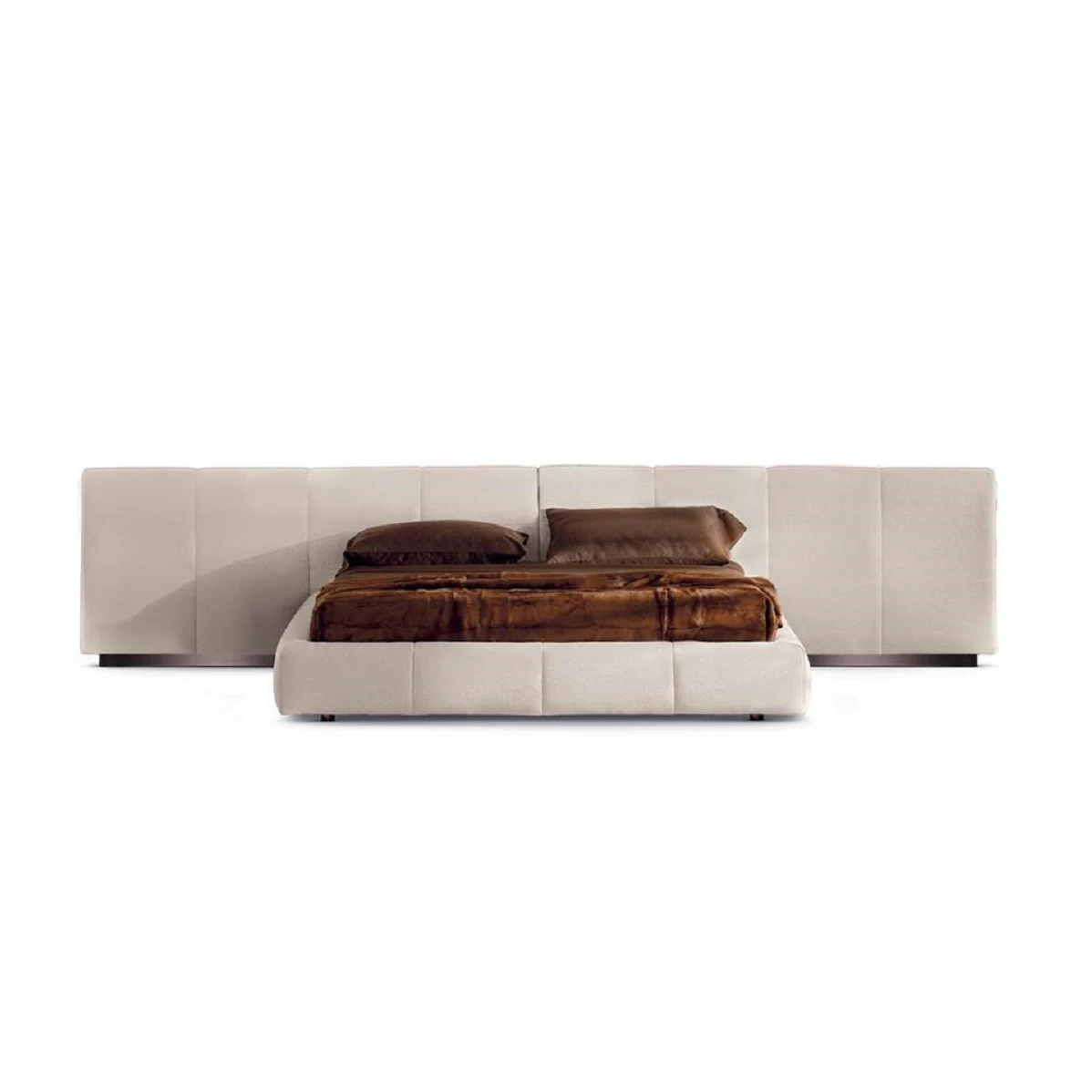 Кровать Ruffle — Minotti, кожа
