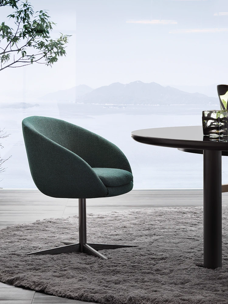 Стул Russell "Dining" — Minotti, кожа, фото 3