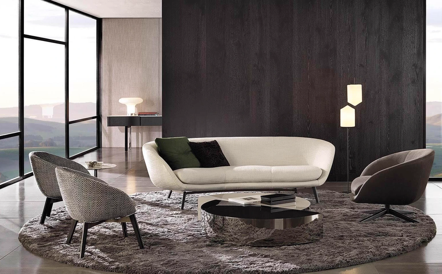 Диван Russell — Minotti, кожа, фото 3