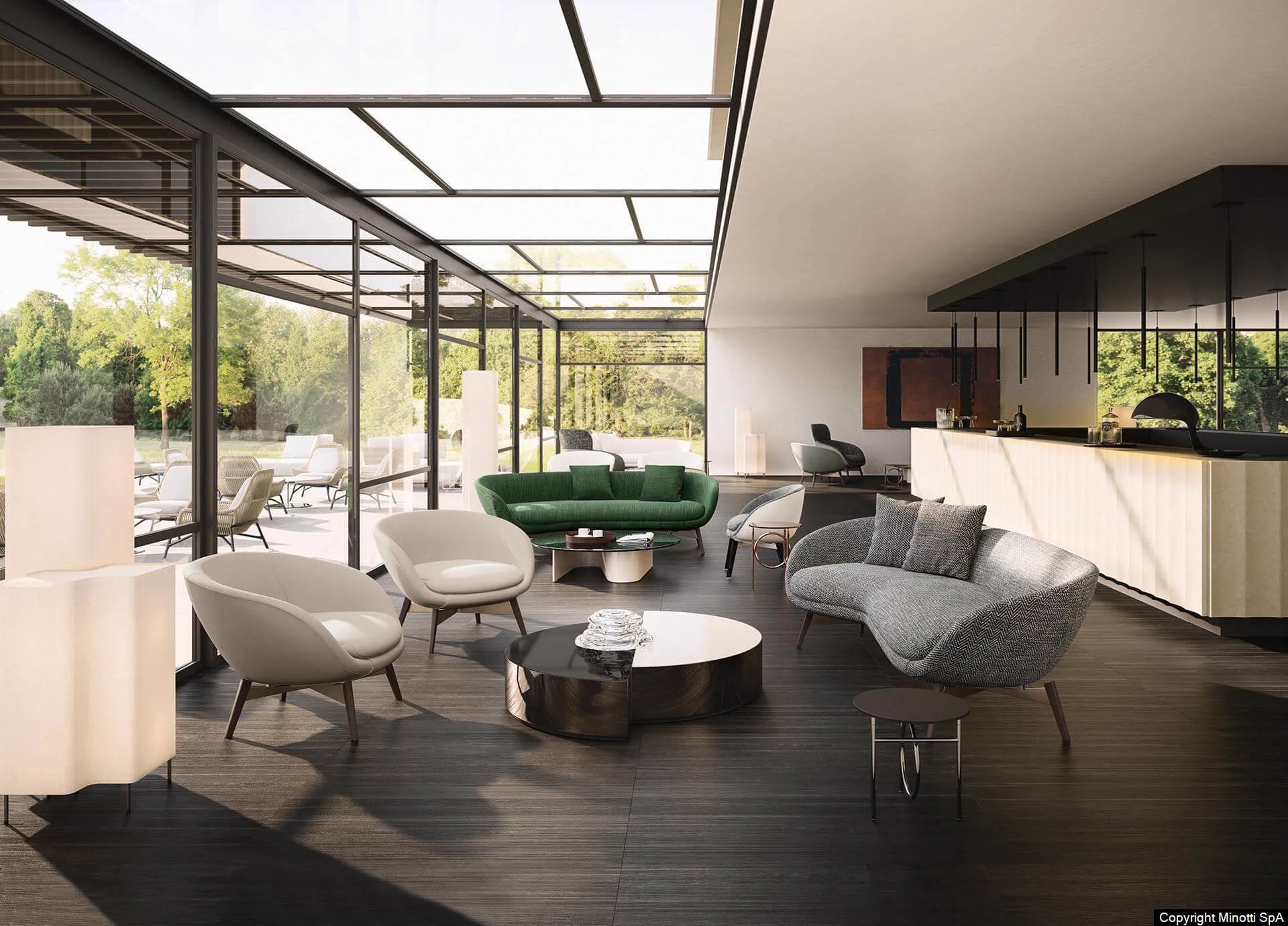 Диван Russell — Minotti, кожа, фото 5