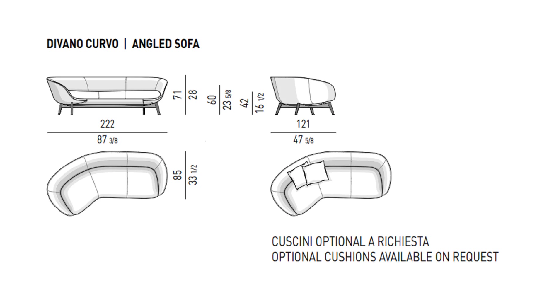 Диван Russell — Minotti, кожа, фото 6