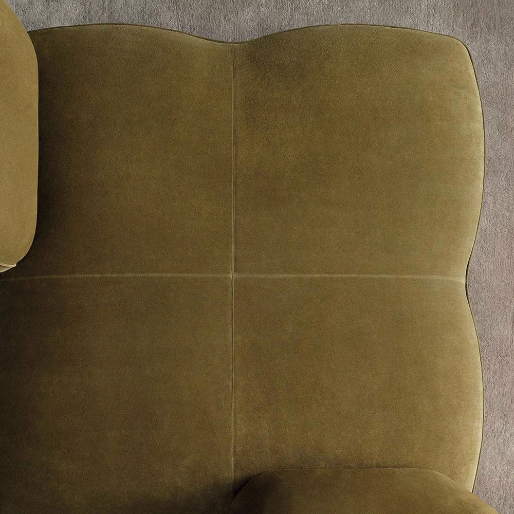 Диван Кушетка Saki — Minotti, кожа, фото 3