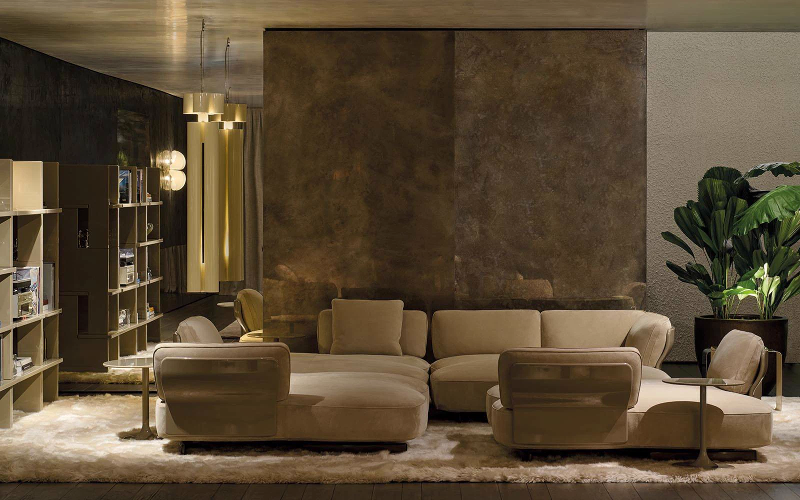 Диван Кушетка Saki — Minotti, кожа, фото 5
