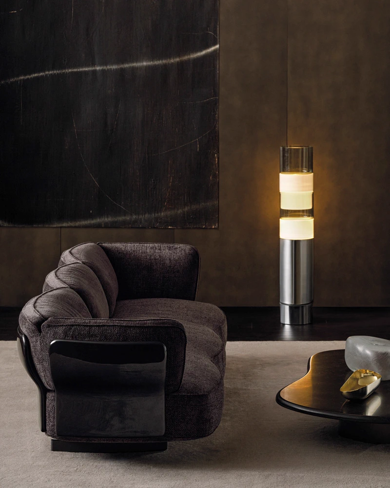Диван Saki — Minotti, кожа, фото 6