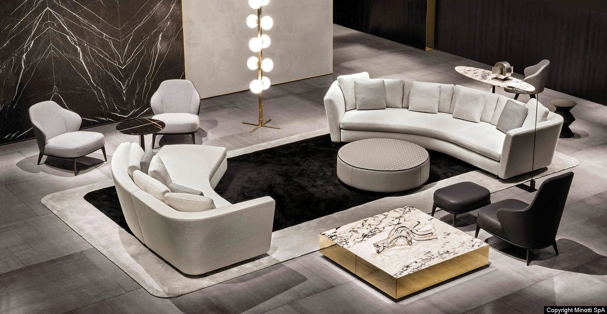 Модульный диван Seymour — Minotti, кожа, фото 3