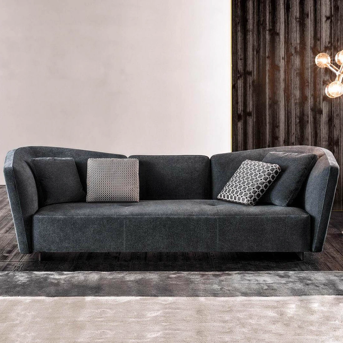 Модульный диван Seymour — Minotti, кожа, фото 6