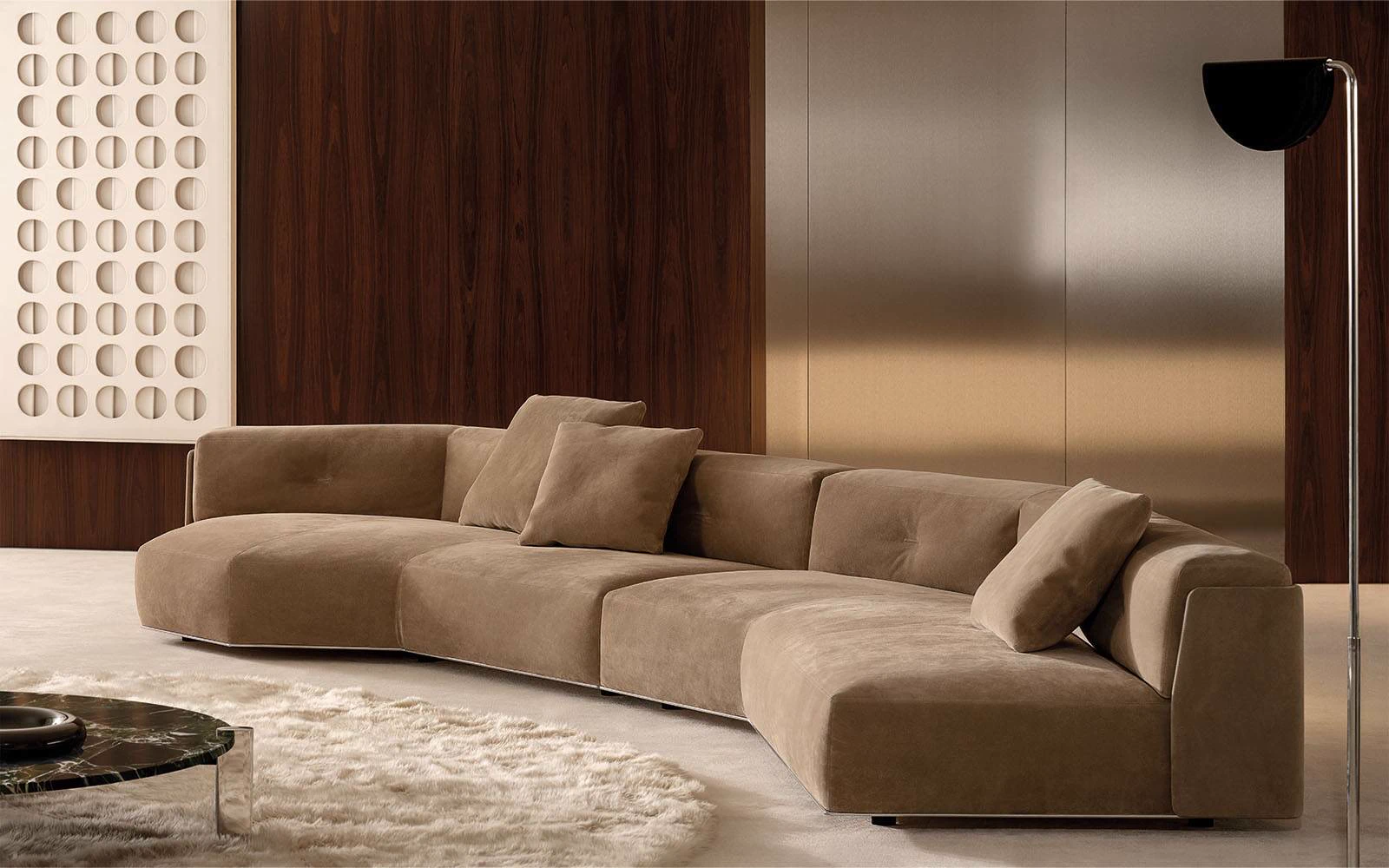 Диван Softcase — Minotti, кожа, фото 4