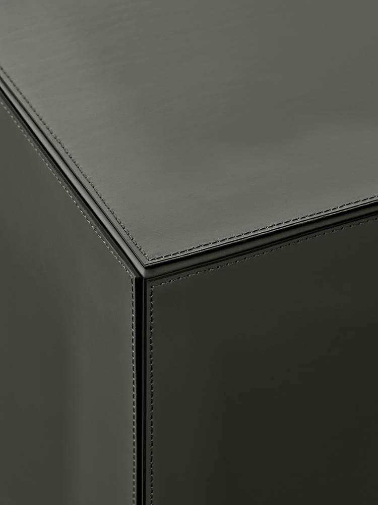 Пуф Solid "Saddle-Hide" — Minotti, кожа, фото 3