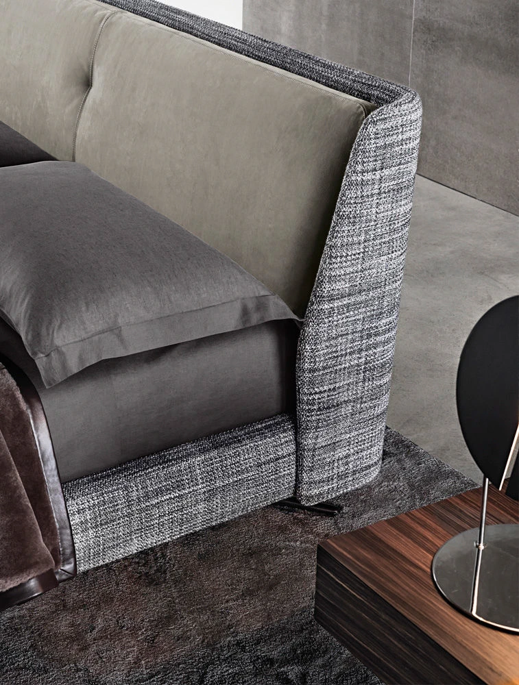 Кровать Spencer Bed — Minotti, кожа, фото 5
