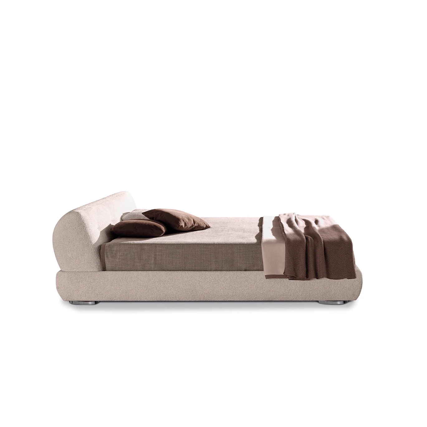 Кровать Supermoon Bed — Minotti, кожа
