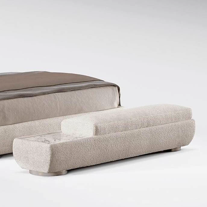 Банкетка Supermoon Teddy Sabbia — Minotti, ткань