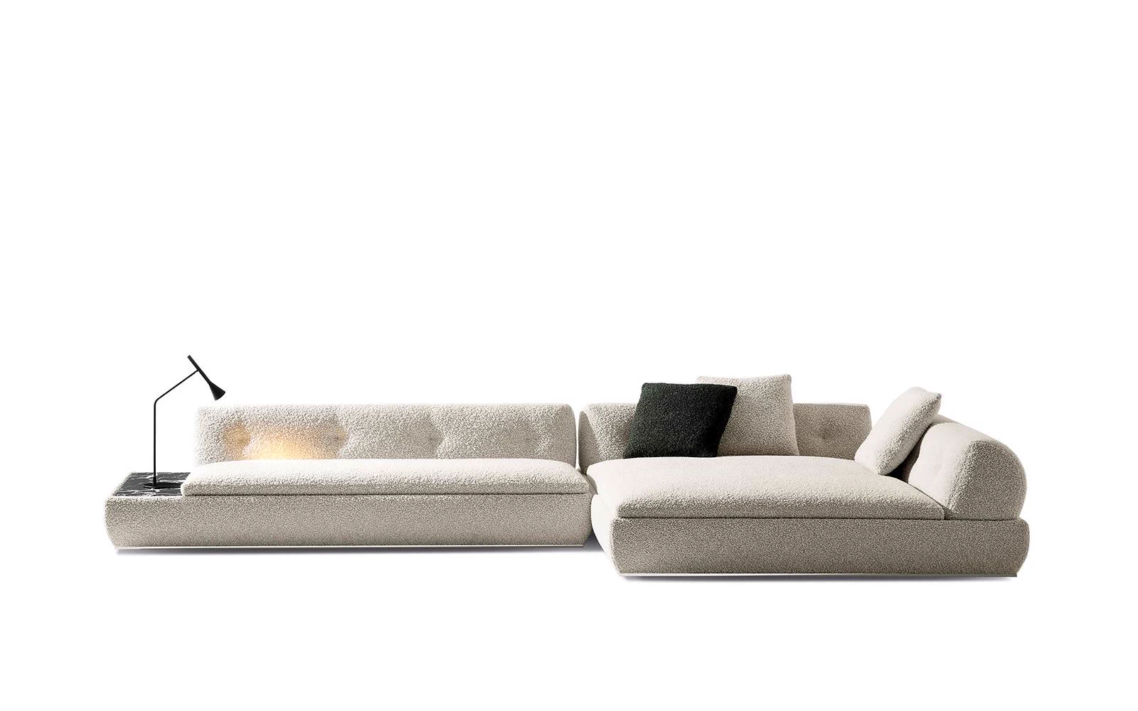 Диван Supermoon — Minotti, кожа, фото 3