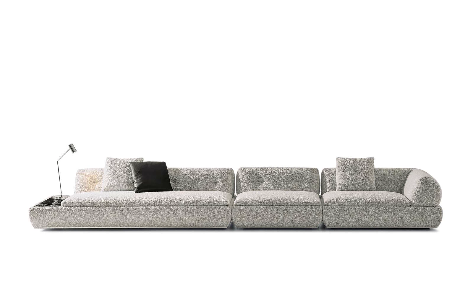 Диван Supermoon — Minotti, кожа, фото 4